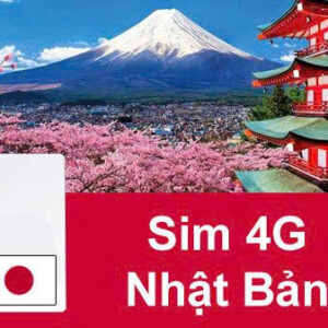 Sim du lịch nhật bản 8 ngày 8GB - 16GB data