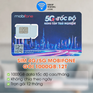 sim 1000gb 1 tháng tốc độ cao 4g 5g dung lượng lớn