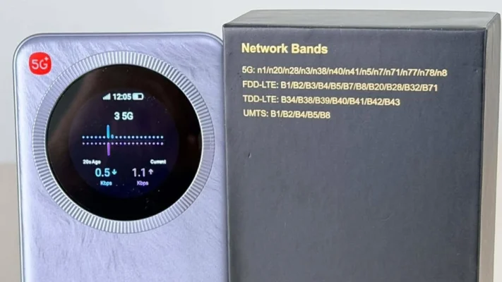Bộ Phát WiFi 5G ZTE U30 Pro Tốc Độ 5G 1.2Gbps Pin 5000mAh 7 hinh anh bo phat wifi 5g zte u30 pro